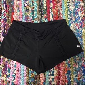 Lululemon Ruffled Shorts
