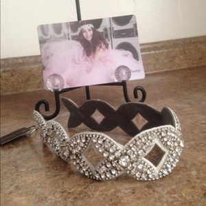 Pink Pewter Headband