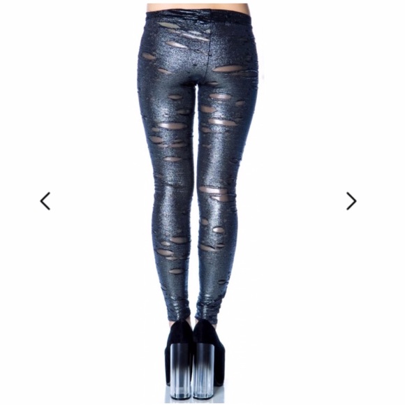 Prince of Peace Cat Scratch Legging -- Dolls Kill