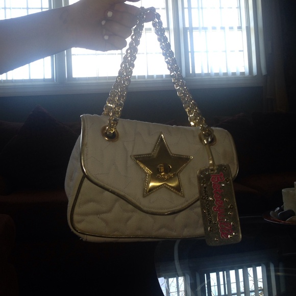 Betsey Johnson Betseyville Star-Lite Denim bag