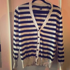 Striped Cardigan