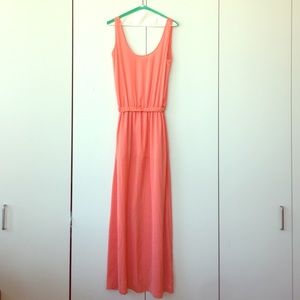 Zara silk maxi dress