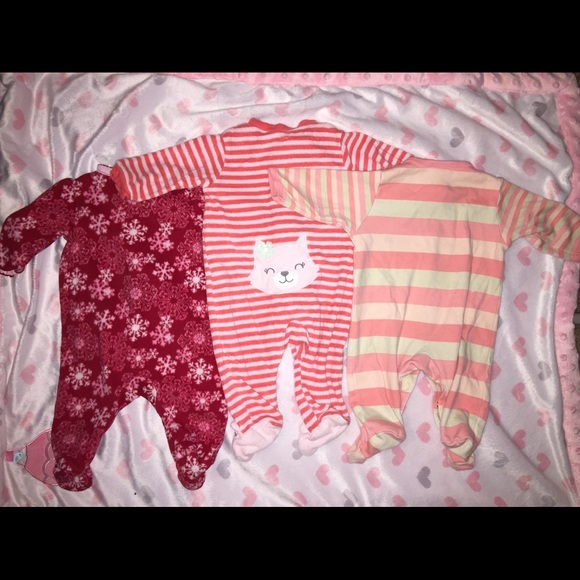 0-3 & 3 month sleep and play pjs. - Picture 2 of 2