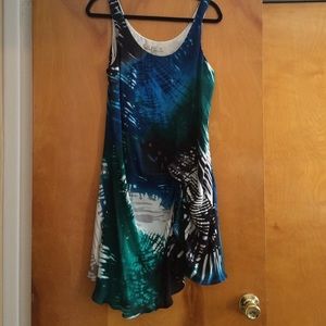 Halston Heritage Draped Dress