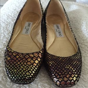 Almost Brand New Authentic Jimmy Choo Flats