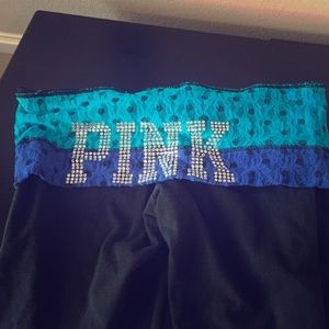 PINK Boot leggings💙