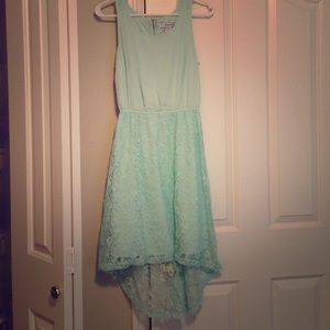 Mint Lace Dress