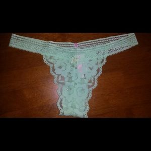 Victoria secret date cheekster panty PINK mint