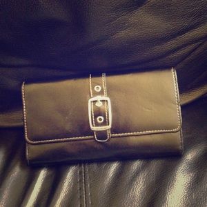 Black Continental Wallet