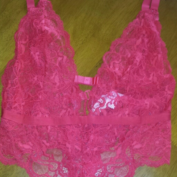 Victoria secret red teddy medium