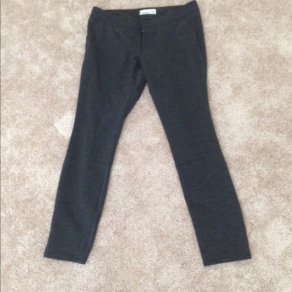 Old Navy Gray Fabric Pants