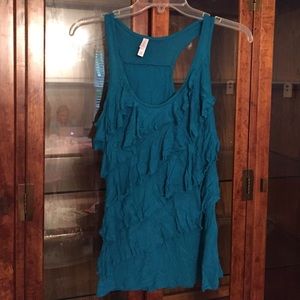 Target Size M Ruffle Tank