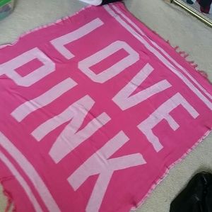 TRADED PINK blanket