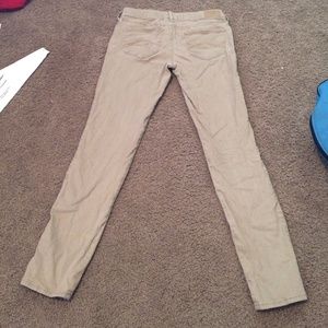 Abercrombie & Fitch khaki "jeggings"