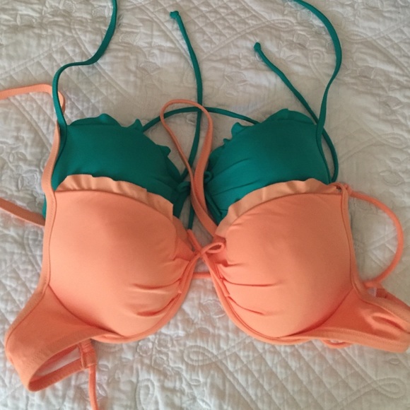 Victoria secret bathing suit halter tops