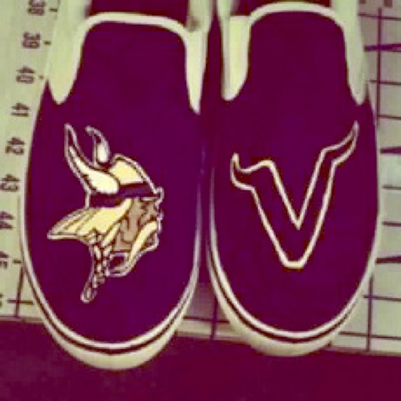 Vikings/Sports Team Custom Shoes!