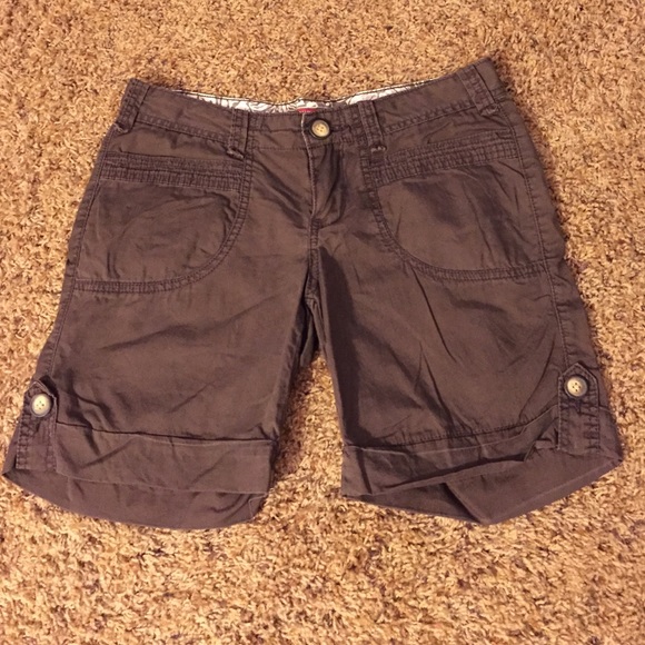 Chocolate Brown Union Bay Shorts