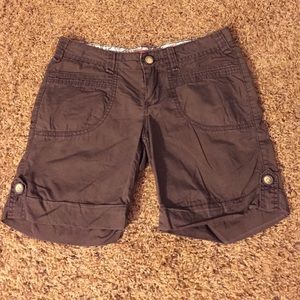 Chocolate Brown Union Bay Shorts