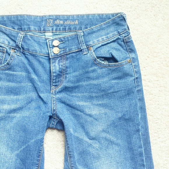 New York Company Slim Souch Boyfriend Denim Jeans - Picture 3 of 3