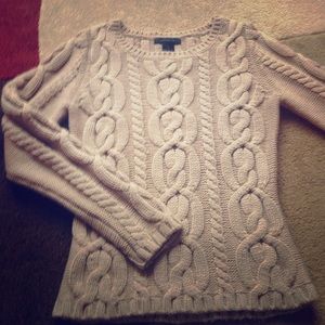 The Limited tan sweater