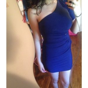 Blue dress