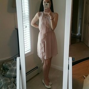 Soft pink spring H&M dress