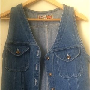 Denim Button Up Dress