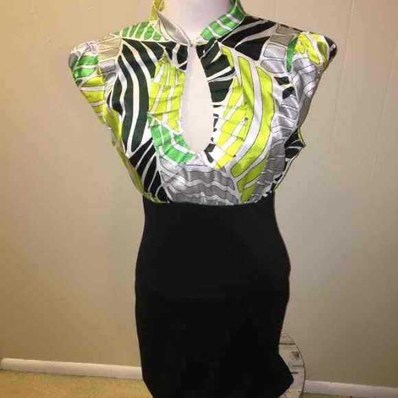 Arden B Keyhole Dress