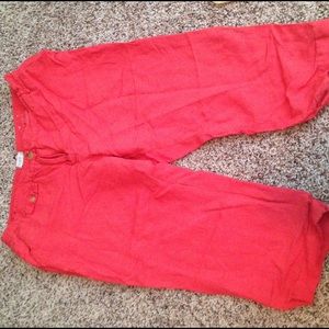 Coral Loft Capris