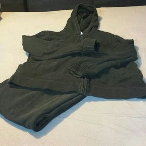 Liz Claiborne black sweatsuit