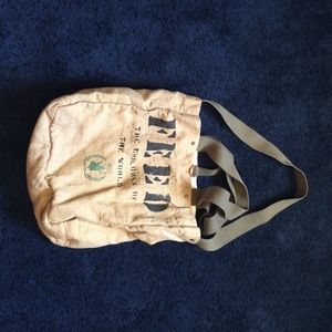 Feed , burlap bag