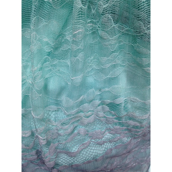 Mint & Baby Blue Ombré Dress - Picture 4 of 4