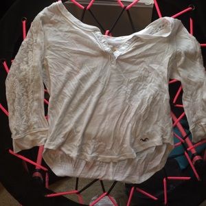Hollister dressy lace top