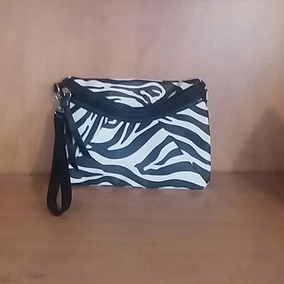 Zebra Print Clutch