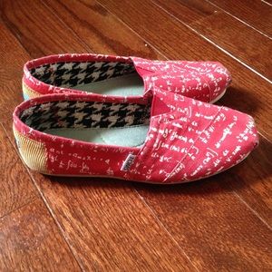 SOLD ON EBAY! ❌Rare! Red Calculus Toms