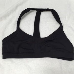 Lululemon black sports bra