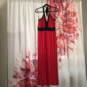 Calvin Klein halter Maxi dress