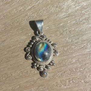 Rainbow Moonstone pendant