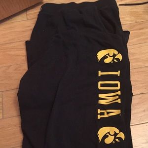 University of Iowa VS Pink Sweatpants