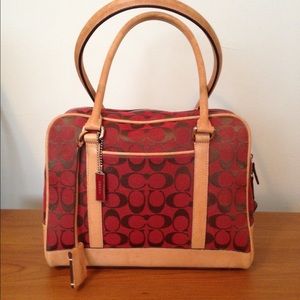 Coach Red Purse