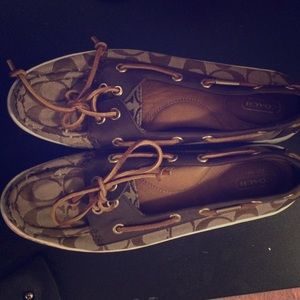 ⚓️COACH "Sperry" Boat Shoes ⚓️ (Richelle)