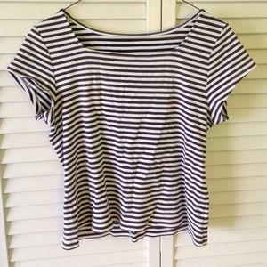 Brandy Striped Crop Top