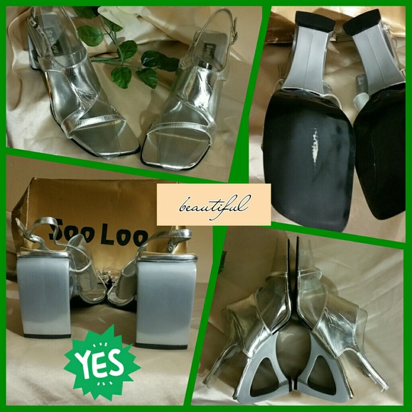 Grace Silver  sandals