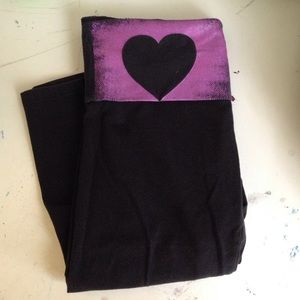 VS pink cropped legging