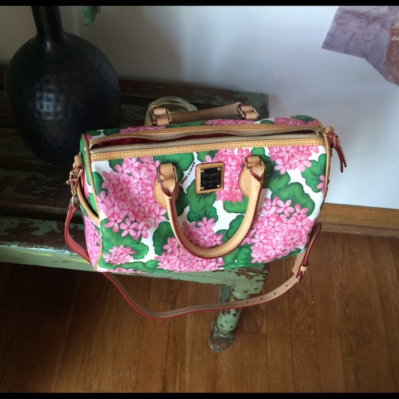 Dooney and Bourke hydrangea satchel