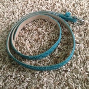 teal belt