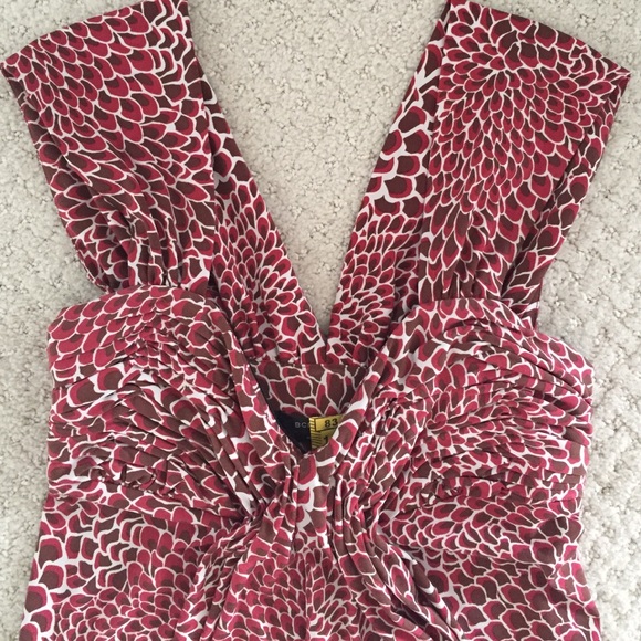bCBG print dress, size XS