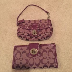Coach purse/wallet