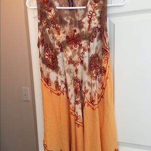 Indian tribal shirt dress