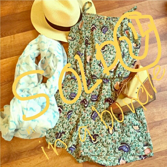 RESERVED Romper spaghetti strap